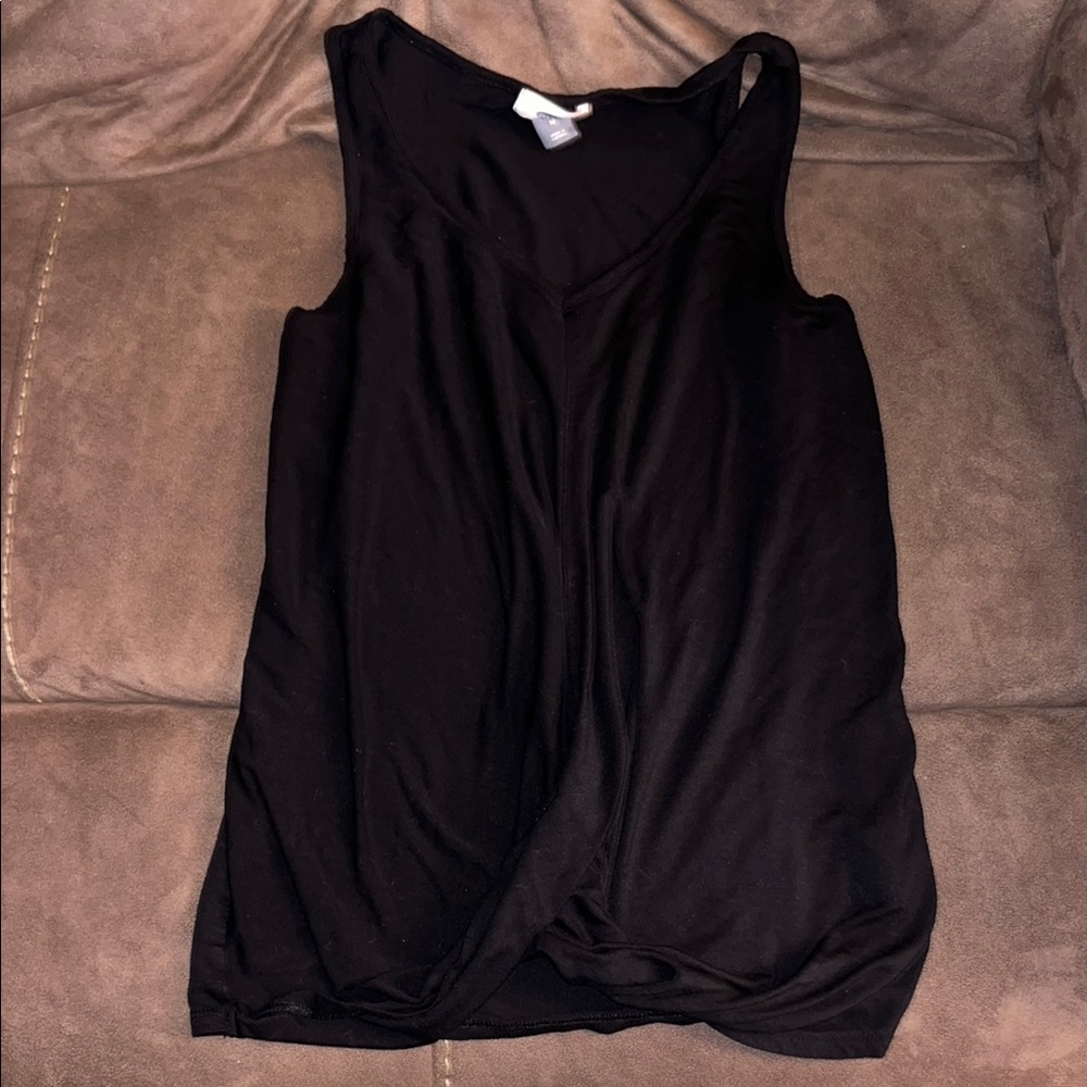 Black Sleeveless Top